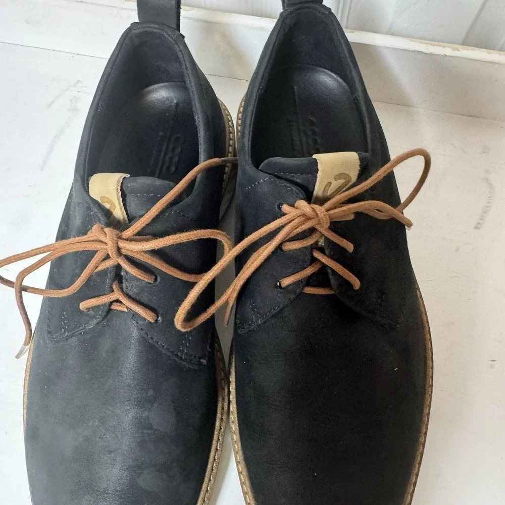 ECCO Men's St.1 Hybrid Plain Toe 2.0 Oxford EU 39 Black US Size 5 Lace‎ Up